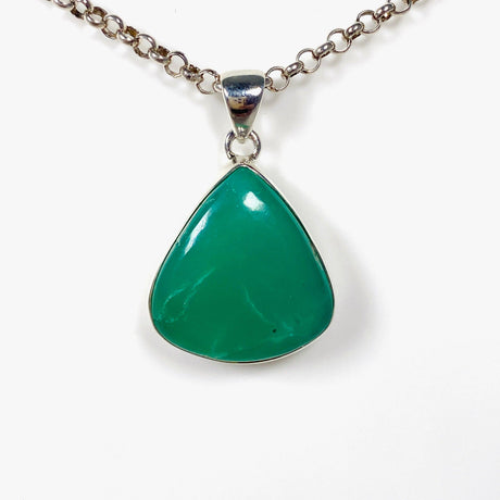 Chrysoprase teardrop pendant KPGJ3922 - Nature's Magick