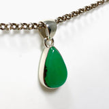 Chrysoprase Teardrop Pendant KPGJ4459 - Nature's Magick