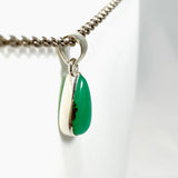 Chrysoprase Teardrop Pendant KPGJ4459 - Nature's Magick