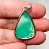 Chrysoprase Teardrop Pendant KPGJ4461 - Nature's Magick