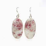 Cinnabar Oval Earrings KEGJ1466 - Nature's Magick