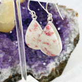 Cinnabar Teardrop Earrings KEGJ1424 - Nature's Magick