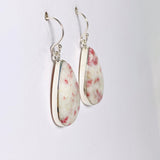 Cinnabar Teardrop Earrings KEGJ1424 - Nature's Magick