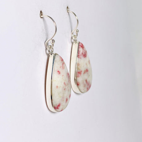 Cinnabar Teardrop Earrings KEGJ1424 - Nature's Magick