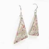 Cinnabar Triangle Earrings KEGJ1469 - Nature's Magick