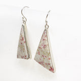 Cinnabar Triangle Earrings KEGJ1469 - Nature's Magick