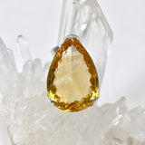 Citrine faceted teardrop pendant KPGJ3644 - Nature's Magick