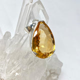 Citrine faceted teardrop pendant KPGJ3644 - Nature's Magick