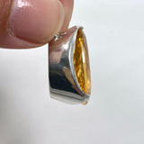 Citrine faceted teardrop pendant KPGJ3644 - Nature's Magick