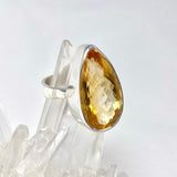 Citrine faceted teardrop ring s.11 KRGJ2839 - Nature's Magick