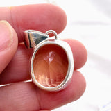 Citrine Oval Faceted Pendant KPGJ4785