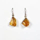 Citrine raw earrings E2359-CIT-15