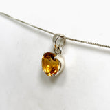 Citrine Round Faceted Pendant PPGJ1311