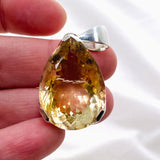 Citrine Teardrop Faceted Pendant KPGJ4790