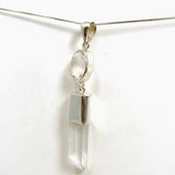 Clear Quartz and Faceted Clear Quartz Pendant BTP-95