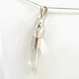 Clear Quartz and Faceted Clear Quartz Pendant BTP-95