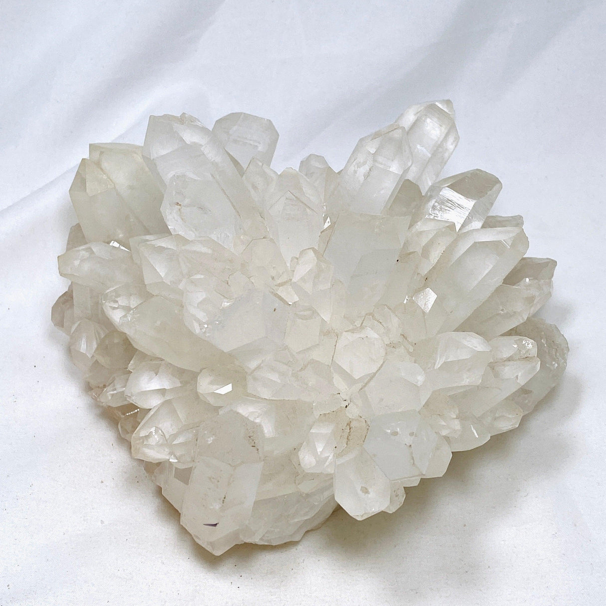 Clear Quartz Cluster with Wooden stand 3.4kg CQS-01 - Nature's Magick