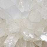 Clear Quartz Cluster with Wooden stand 3.4kg CQS-01 - Nature's Magick