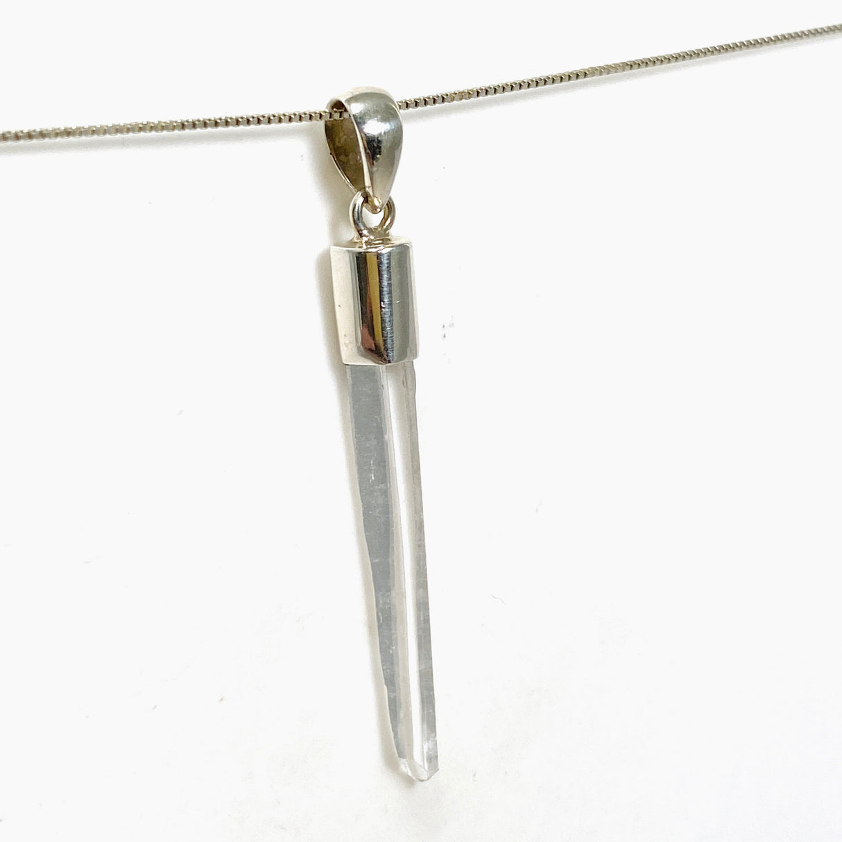 Clear Quartz Crystal Pendant BTP-102