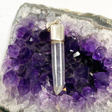 Clear Quartz Crystal Pendant BTP-103
