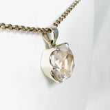 Clear Quartz Faceted Hexagon Pendant PPGJ621 - Nature's Magick