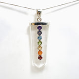 Clear Quartz Point Chakra Pendant PPGJ1084