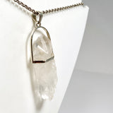 Clear Quartz Raw Crystal Pendant  PPGJ1279