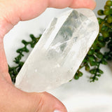 Clear Quartz Semi-polished Natural Point CQCP01 - Nature's Magick