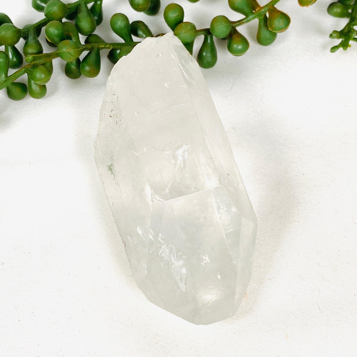 Clear Quartz Semi-polished Natural Point CQCP01 - Nature's Magick