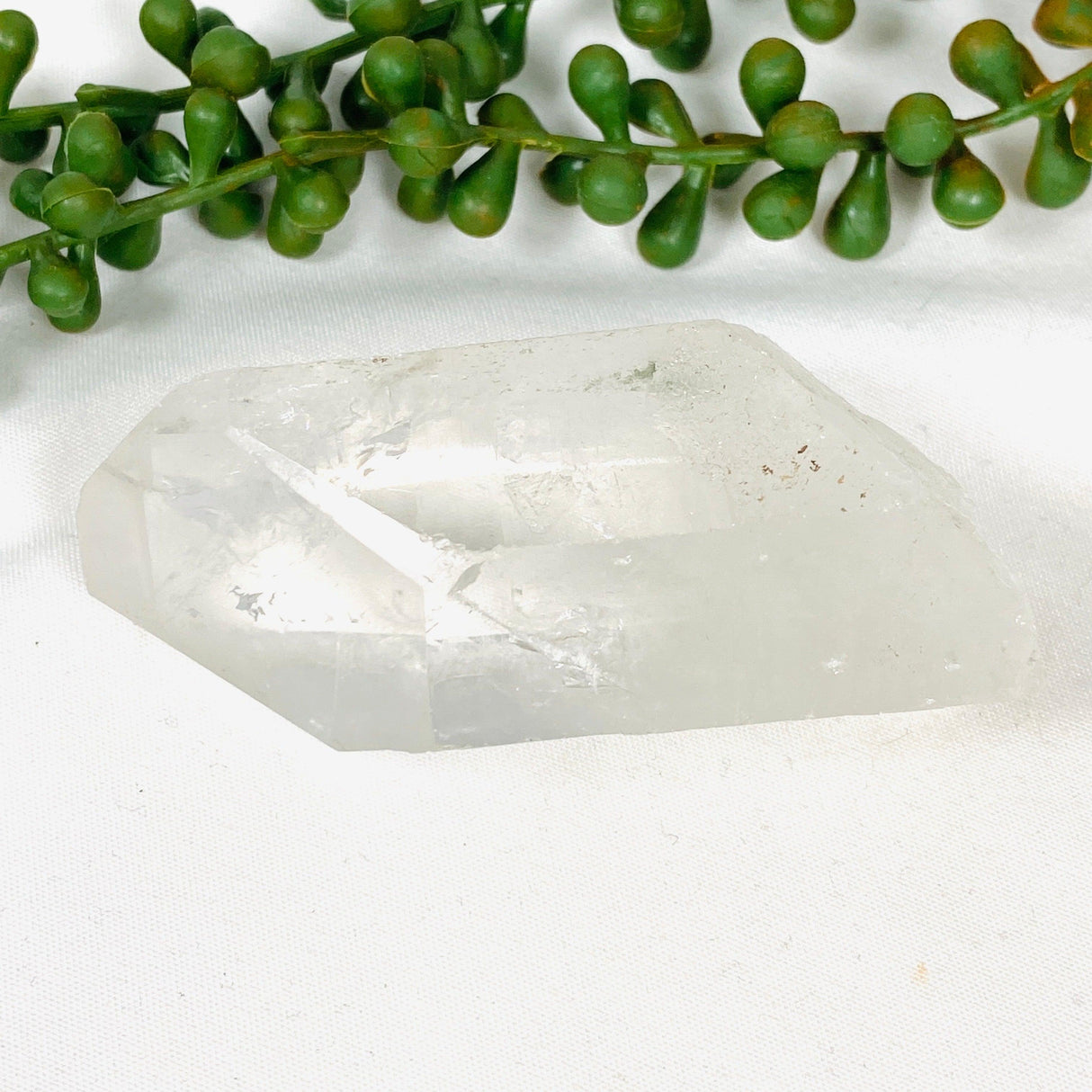 Clear Quartz Semi-polished Natural Point CQCP01 - Nature's Magick