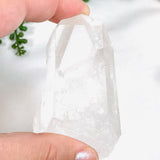 Clear Quartz Semi-polished Natural Point CR1217 - Nature's Magick