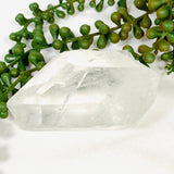 Clear Quartz Semi-polished Natural Point CR1217 - Nature's Magick