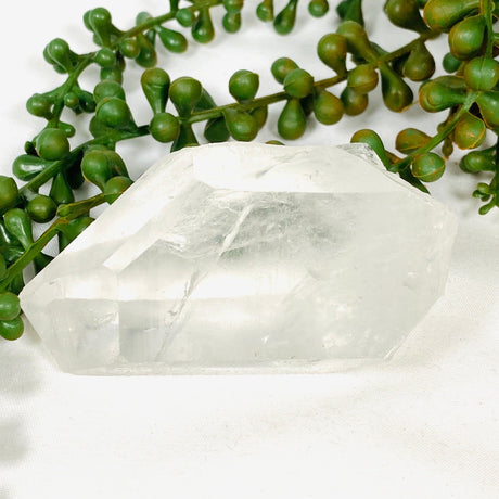 Clear Quartz Semi-polished Natural Point CR1217 - Nature's Magick