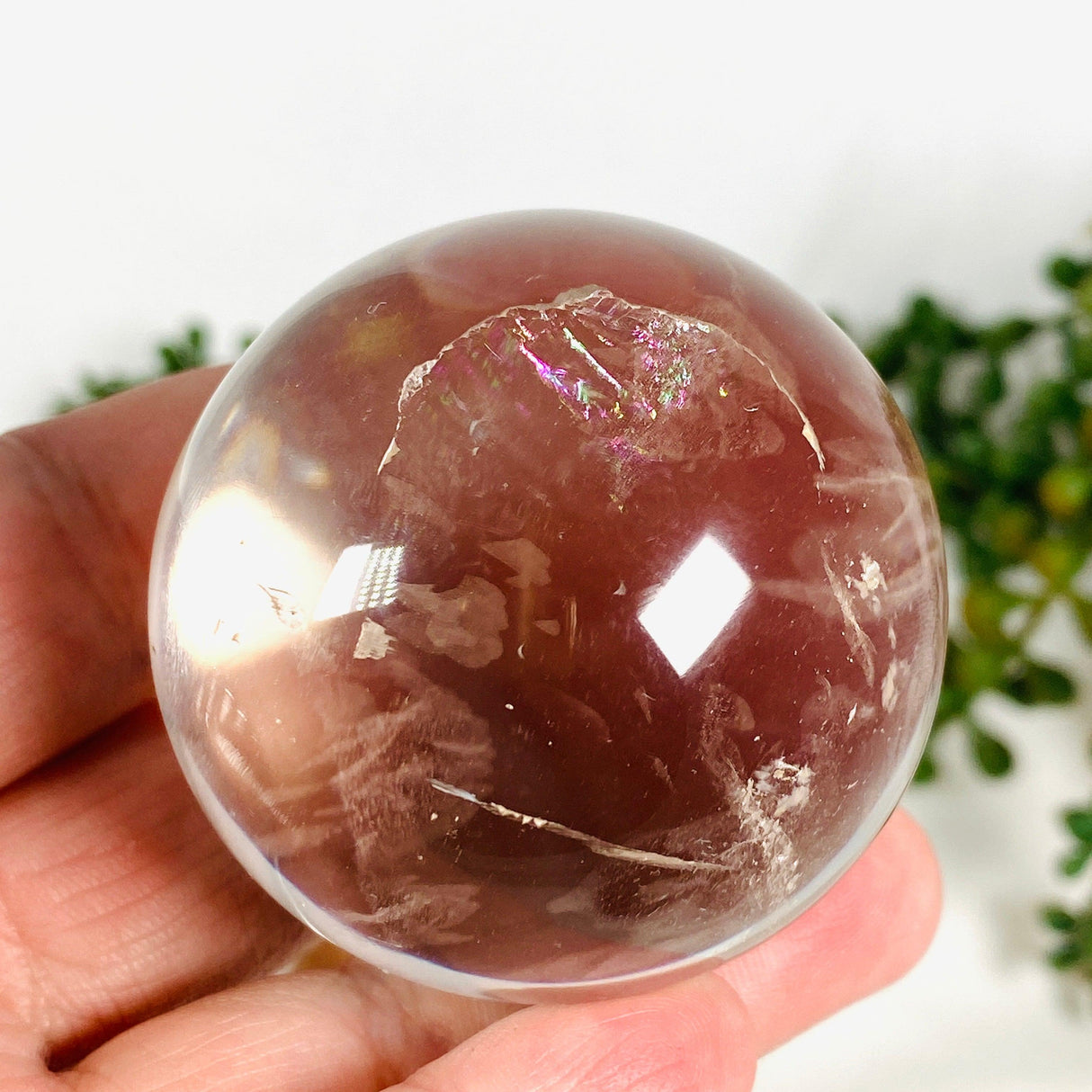 Clear Quartz Sphere CQSP-06 - Nature's Magick