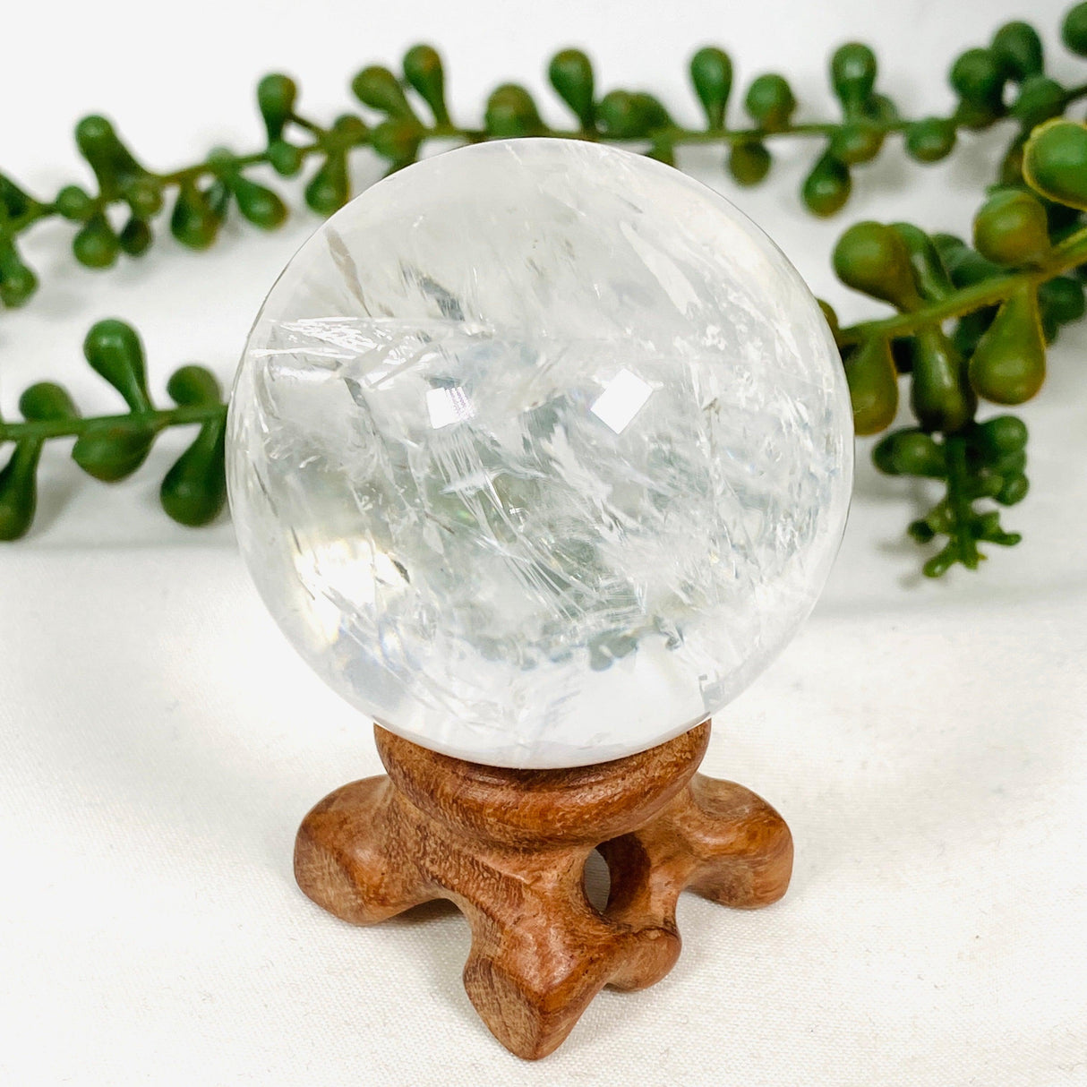 Clear Quartz Sphere CQSP-07 - Nature's Magick