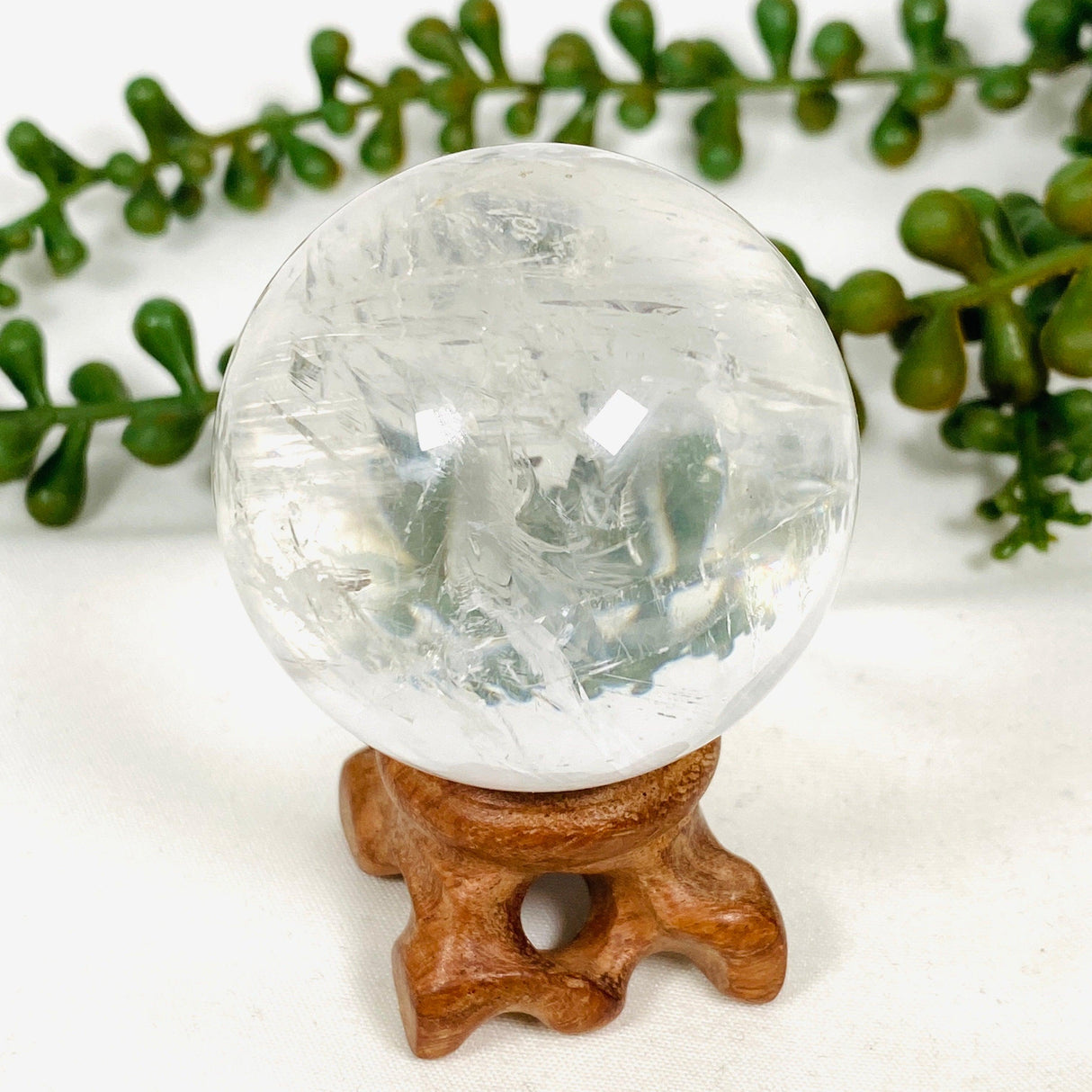 Clear Quartz Sphere CQSP-07 - Nature's Magick