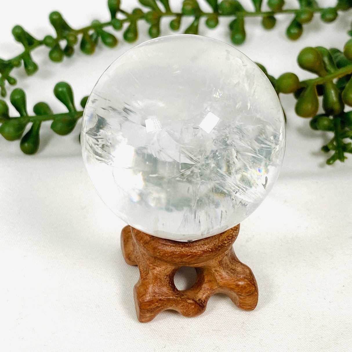 Clear Quartz Sphere CQSP-07 - Nature's Magick