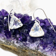 Clear Quartz Trillion Earrings E2735-CQ - Nature's Magick