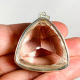 Clear Quartz trillion faceted pendant KPGJ3921 - Nature's Magick