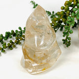 Clear Smokey Hematoid Quartz Flames CR3669 - Nature's Magick