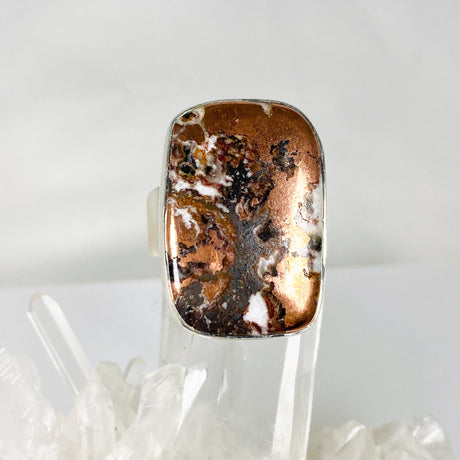 Copperite Rectangular Ring s.10 KRGJ3040 - Nature's Magick