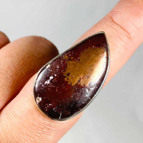 Copperite Teardrop Ring s.9 KRGJ3041 - Nature's Magick