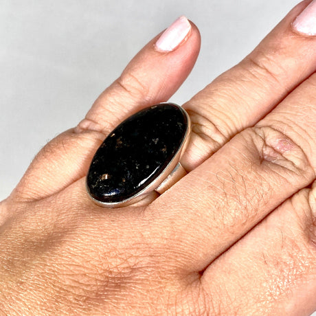 Coppernite oval ring s.11 KRGJ2588 - Nature's Magick