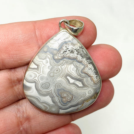 Crazy Lace Agate Teardrop Pendant KPGJ2919 - Nature's Magick