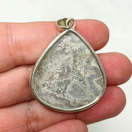 Crazy Lace Agate Teardrop Pendant KPGJ2919 - Nature's Magick