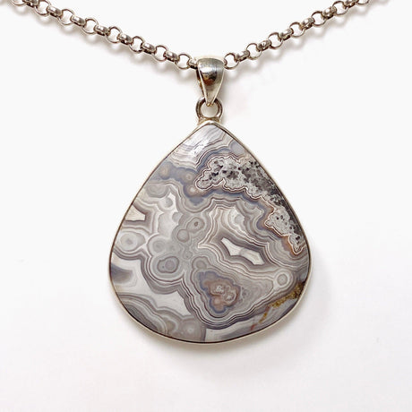 Crazy Lace Agate Teardrop Pendant KPGJ2919 - Nature's Magick