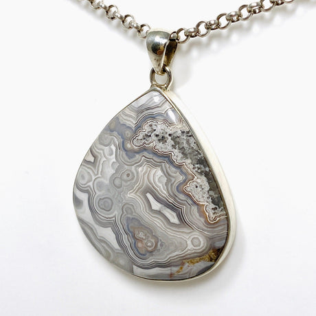 Crazy Lace Agate Teardrop Pendant KPGJ2919 - Nature's Magick