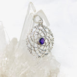 Crown Chakra Pendant with Amethyst SSP310 - Nature's Magick