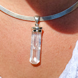 Danburite Raw Crystal Pendant GPJ13