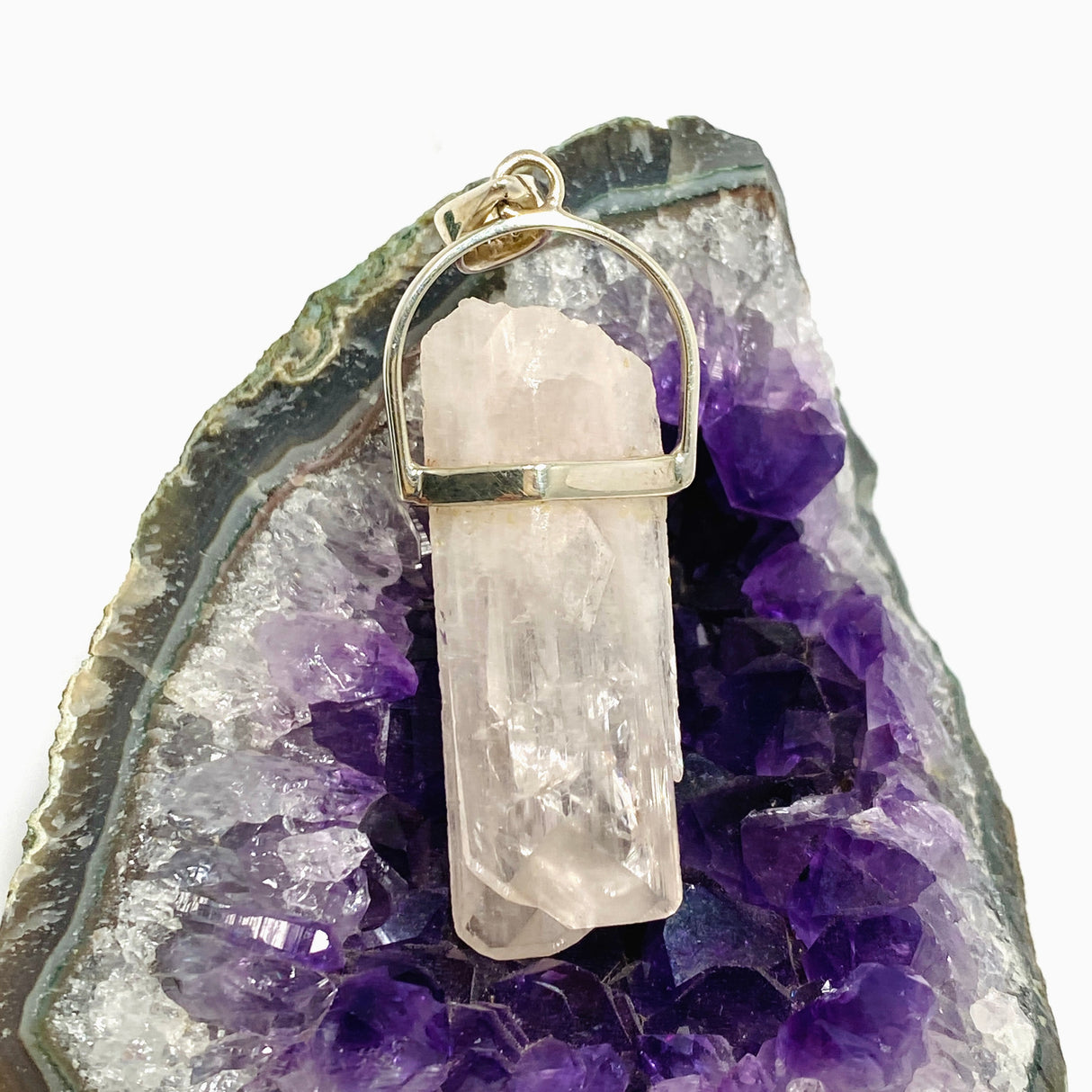 Danburite Raw Crystal Pendant PPGJ1110